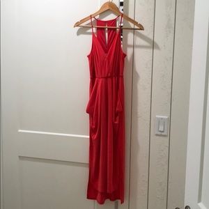 BCBG sexy drape dress